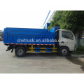 Dongfeng 4m3 pequeño camión de basura, 4x2 2 toneladas capacidad camiones de basura